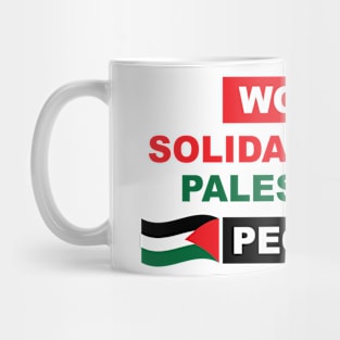 World Solidarity Day Palestinian People Mug